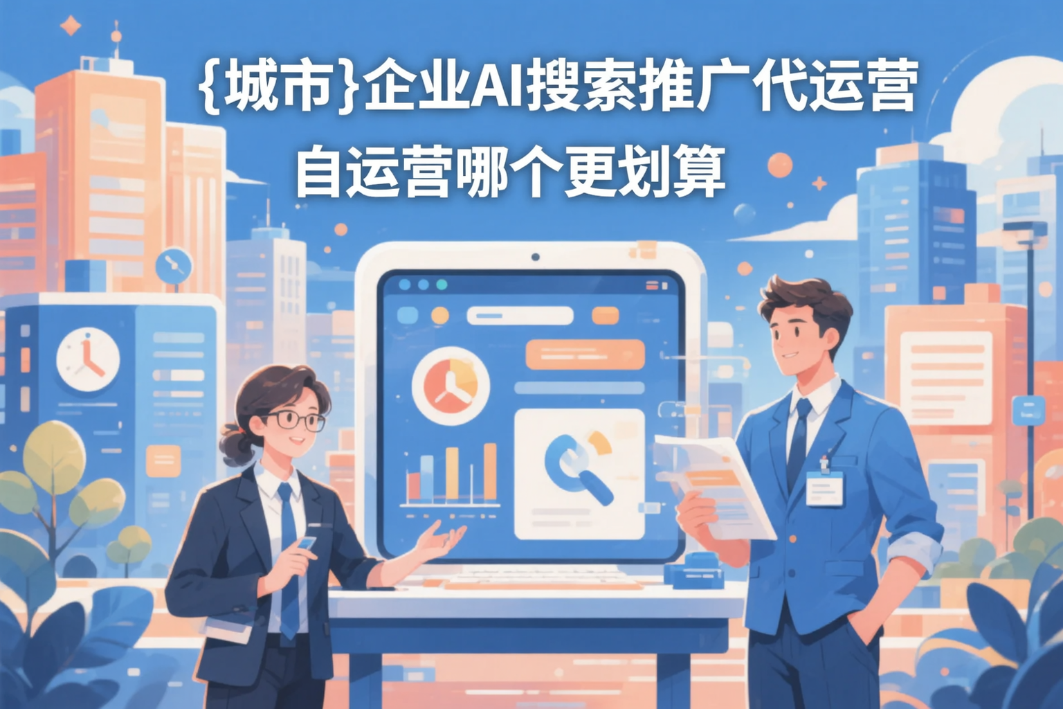 丹东企业AI搜索推广代运营和自运营哪个更划算