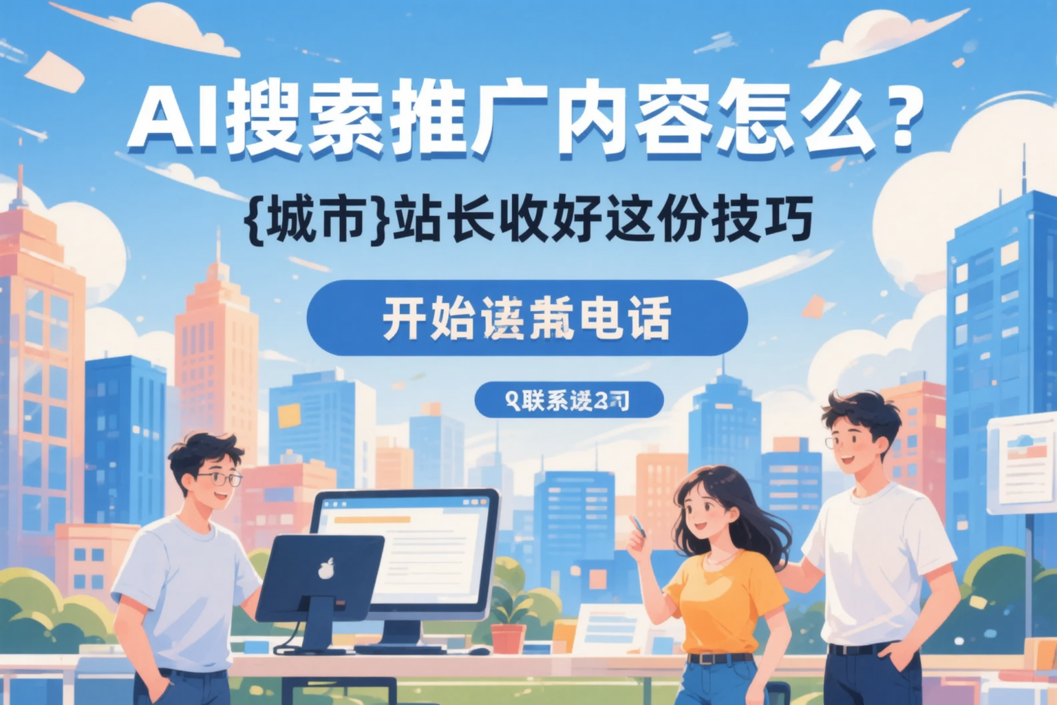 AI搜索推广内容怎么写？丹东站长收好这份技巧
