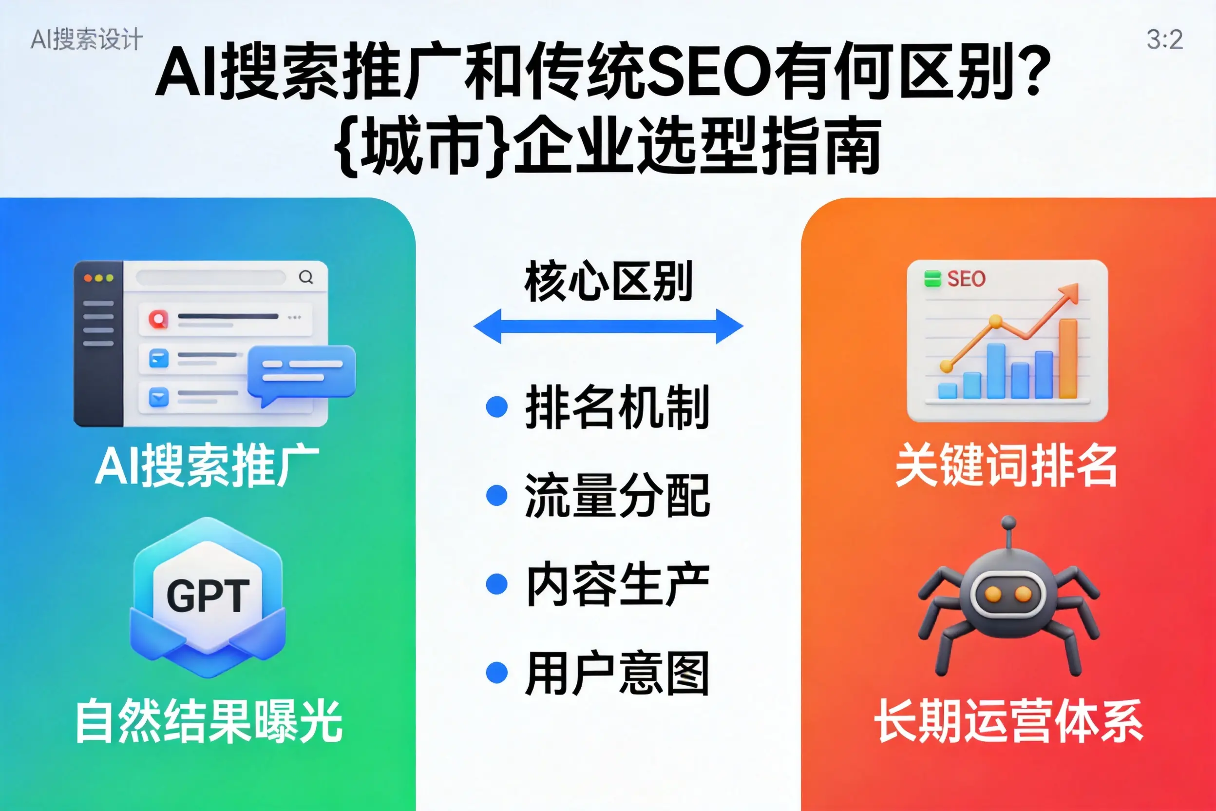 AI搜索推广和传统SEO有何区别?丹东企业选型指南