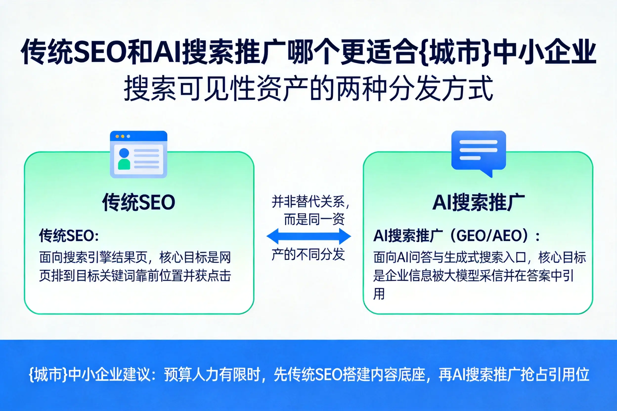 传统SEO和AI搜索推广哪个更适合丹东中小企业