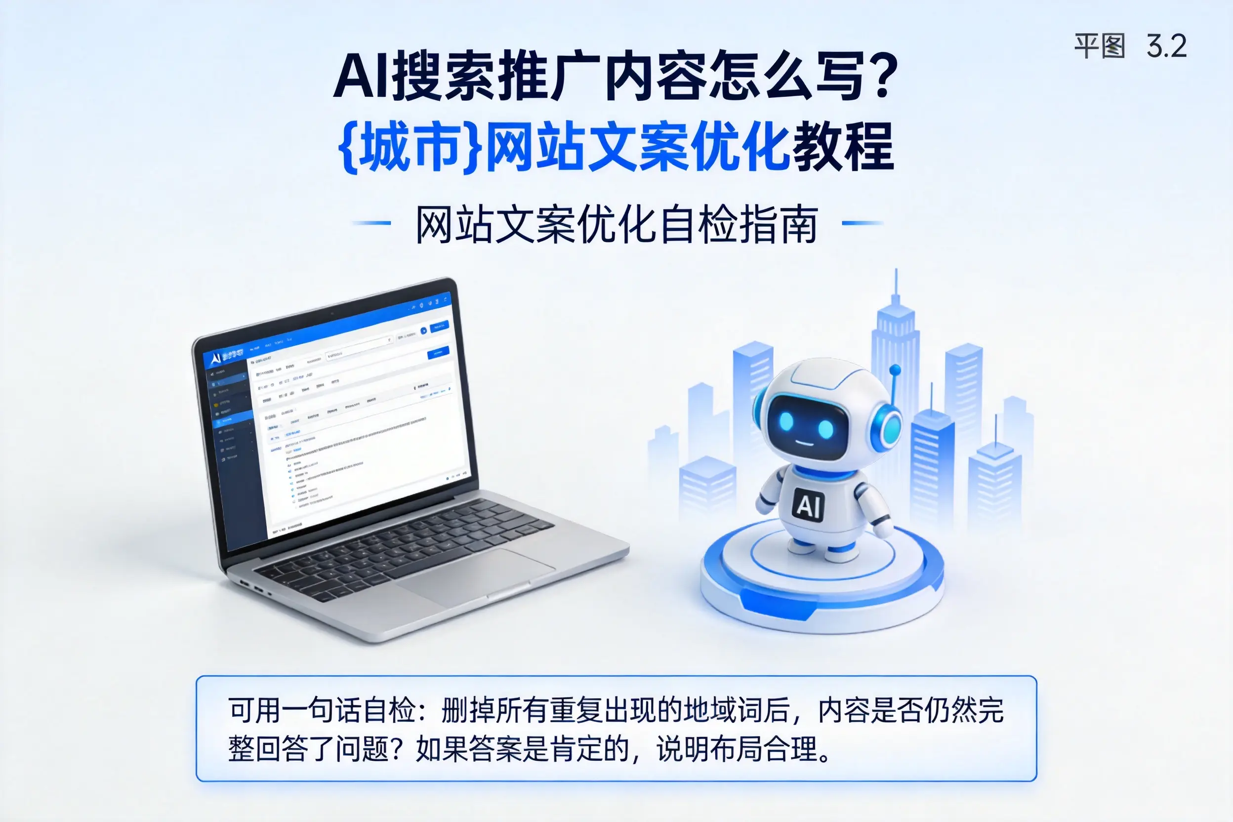 AI搜索推广内容怎么写？丹东网站文案优化教程
