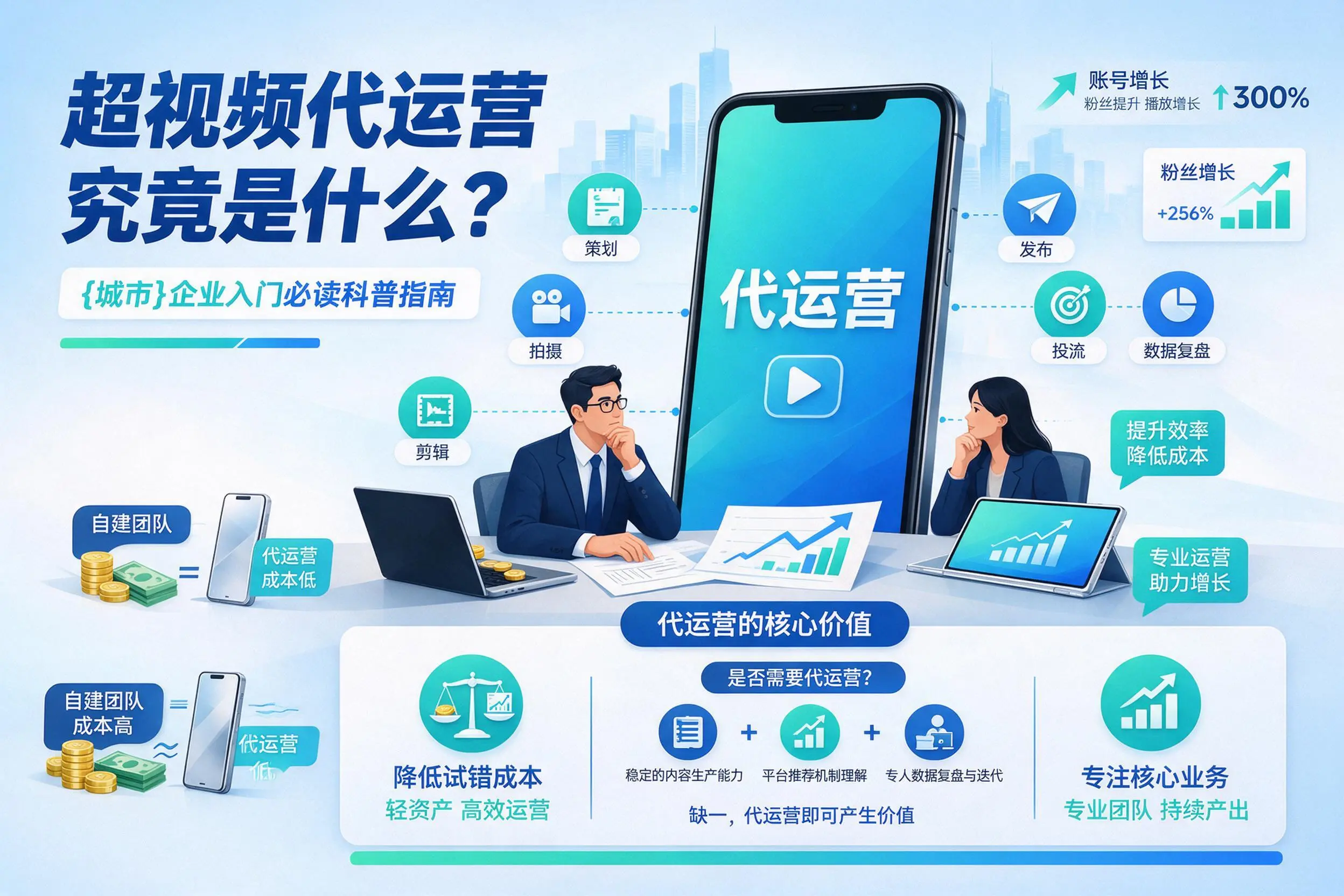 短视频代运营究竟是什么?丹东企业入门必读科普指南