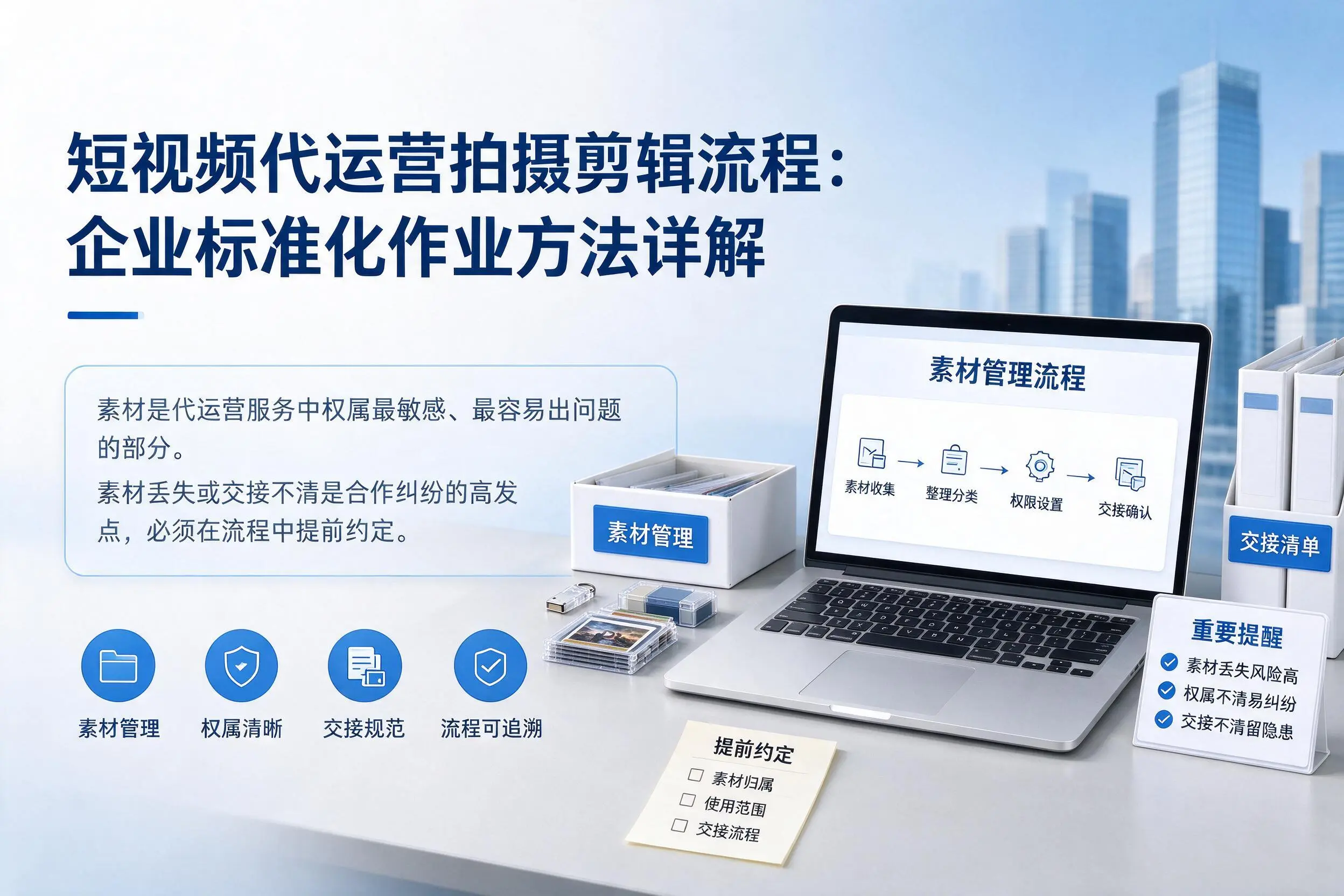 短视频代运营拍摄剪辑流程：丹东企业标准化作业方法详解