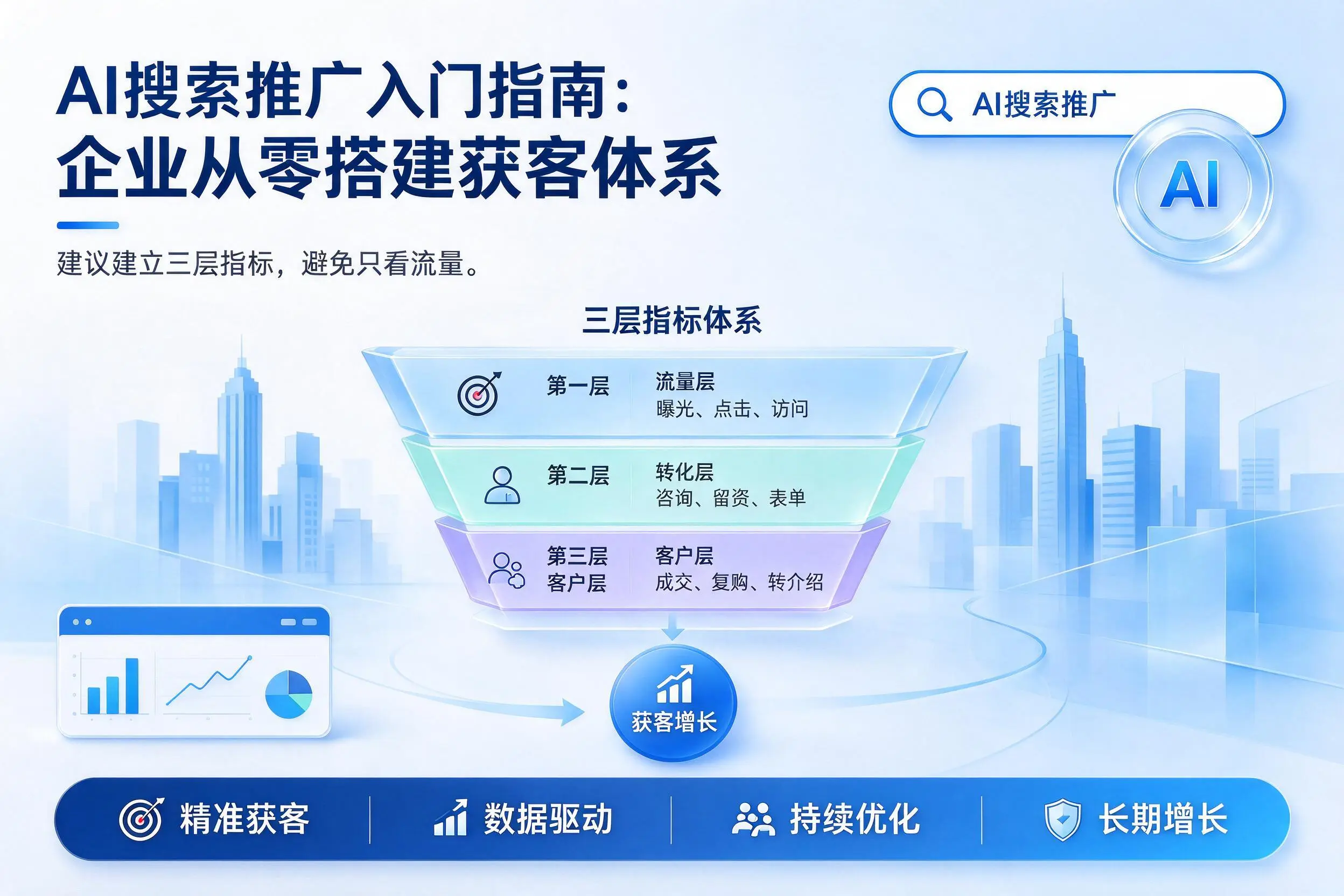 AI搜索推广入门指南:丹东企业从零搭建获客体系
